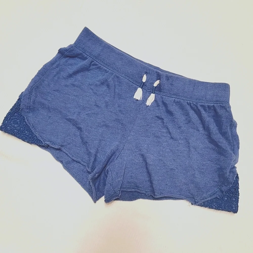 Girls SO Authentic American Heritage Lounge Wear Sweat Shorts Lace